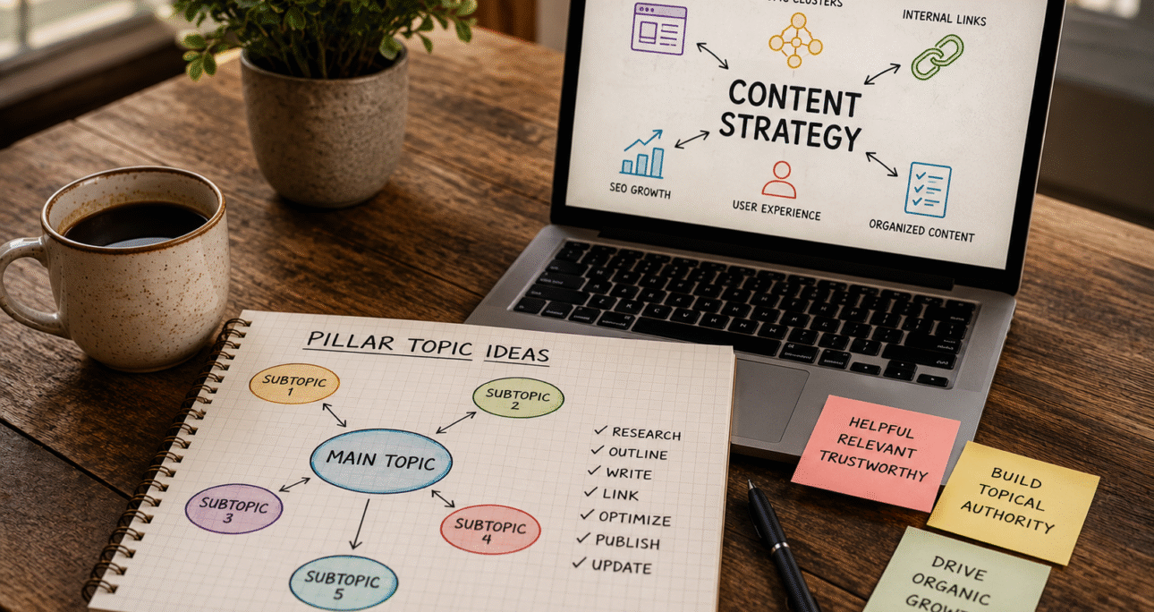 Content Pillar Framework and SEO Strategy Blueprint by TY ALPHA TECHNOLOGY