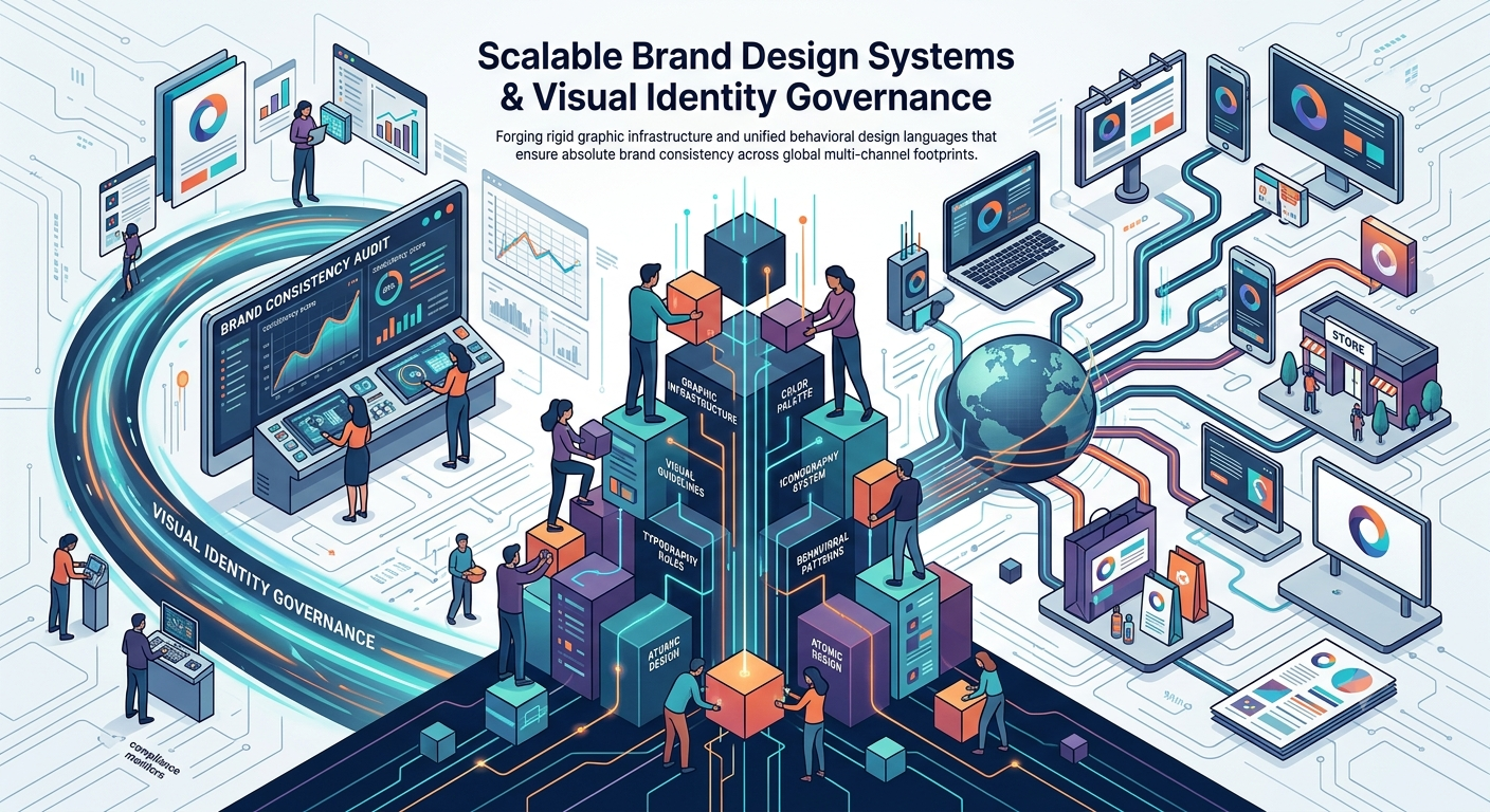 Enterprise Brand Design Systems and Visual Asset Libraries by TY ALPHA TECHNOLOGY