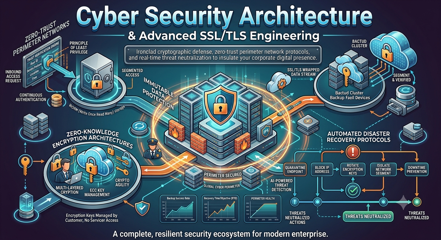 Advanced Cyber Security & SSL Encryption Architectures by TY ALPHA TECHNOLOGY