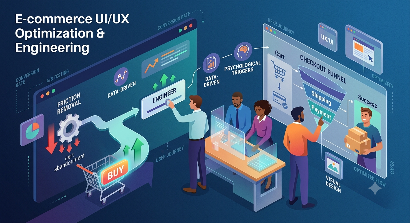 Premium E-commerce UI/UX Optimization and Conversion Systems by TY ALPHA TECHNOLOGY