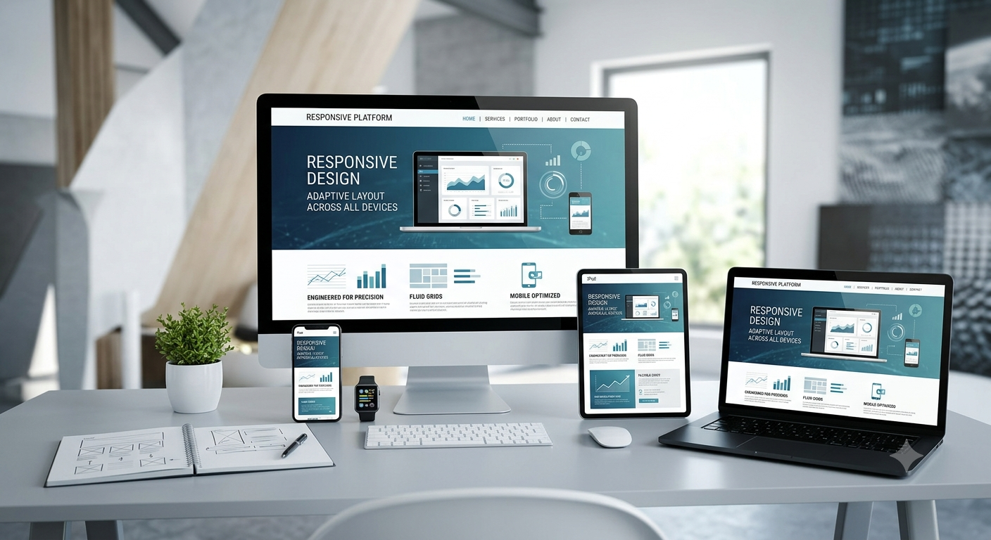 Premium Fully Responsive UI Design Layouts by TY ALPHA TECHNOLOGY