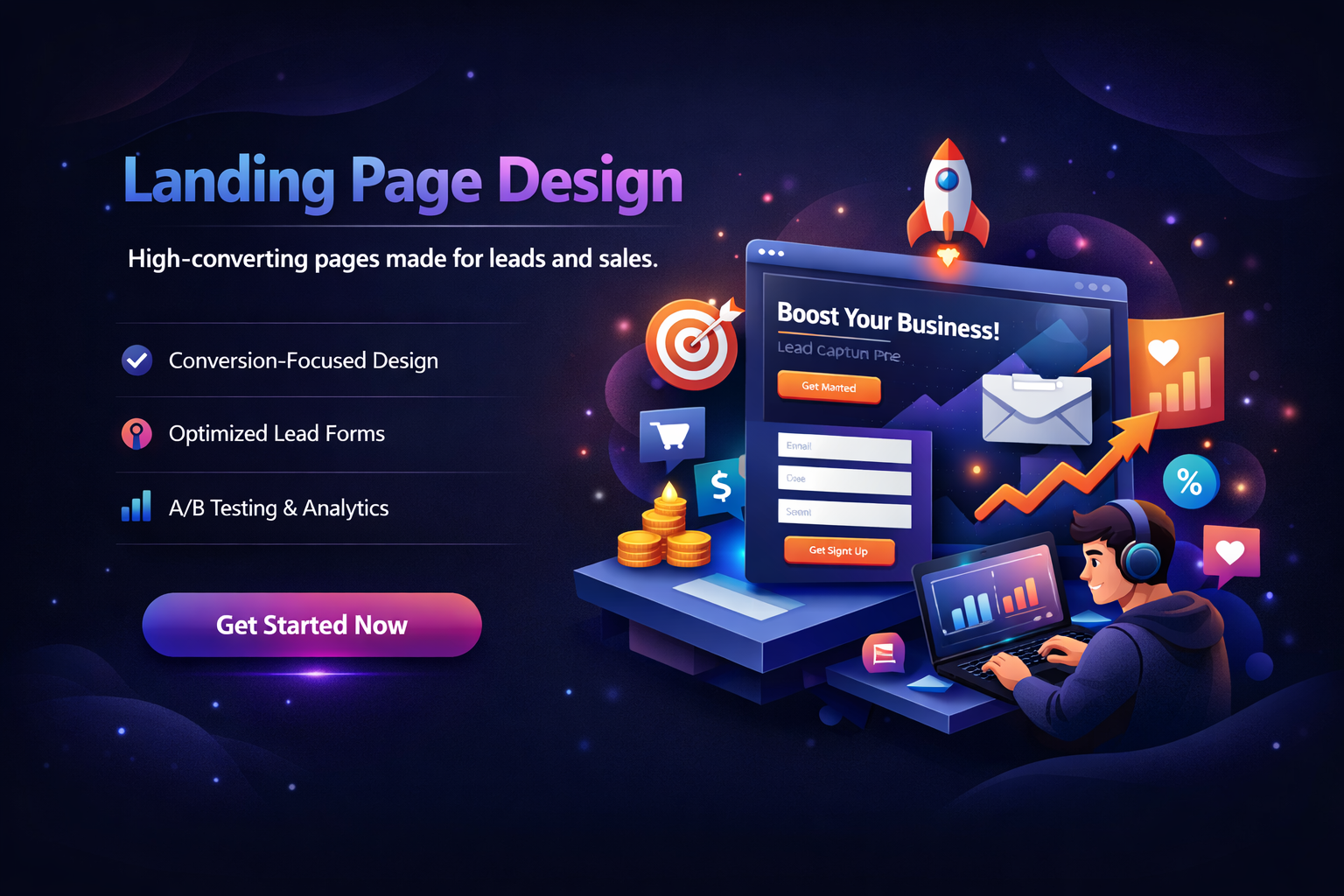 Landing Page Design